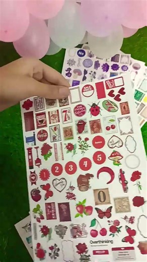 which one is your favourite coment #new journaling stickers #subscribe#