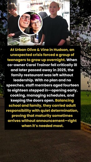 When Teenagers Kept a Family Restaurant Alive