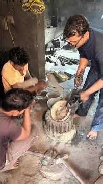 Inside Indian Foundry – Bronze Bowl Making Process
