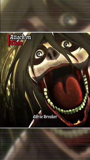"Eren eaten by Female Titan"🥶_#anime #aot #attackontitan #fight