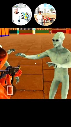Franklin Alien Fight Challenge 👽🔥 | IBD3D Vs Indian GT5