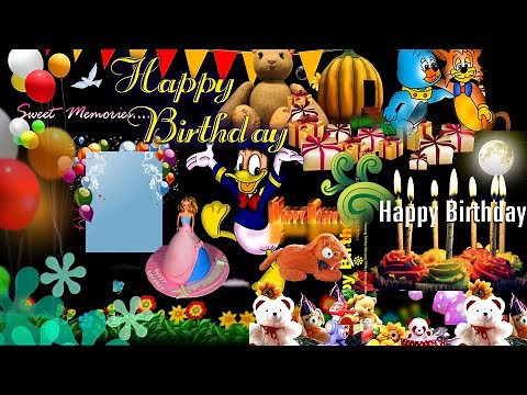 Birthday Clip arts free download fully editable | #srinuphotoediting
