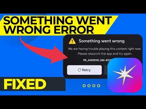 How to Fix Hotstar “Something Went Wrong, Please Try Again Sometimes” Error | Hotstar App Fix