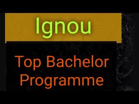 Top Most Bachelor Programme Of IGNOU 2026