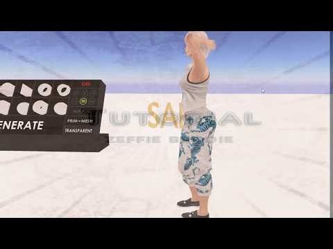 Convert sculpty with Mesh Generator Second life (yes it works)