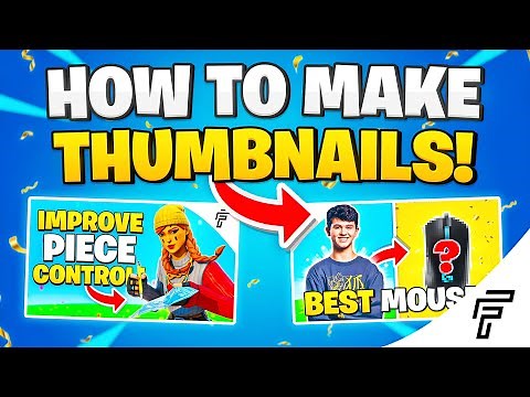 How To Make Fortnite Thumbnails (YouTube Thumbnail Tutorial)