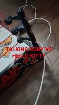 TALKING ROBY VS HELLO KITTY BOXING MATCH