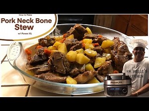 How to Make Pork Neck Bone Stew || Cooking w/ Mr. Belle