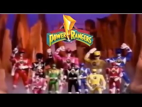 20 Vintage Mighty Morphin Power Rangers Toy Commercials from the 90s.