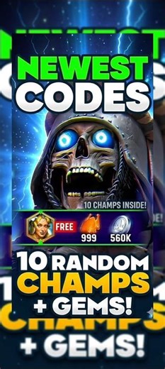 Newst Shadow Legends Promo Codes 2026 🔥 (Free Champions & Rewards)