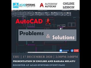 AutoCAD Problems & Solutions