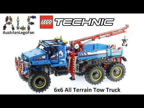 Lego Technic 42070 6x6 All Terrain Tow Truck - Lego Speed Build Review