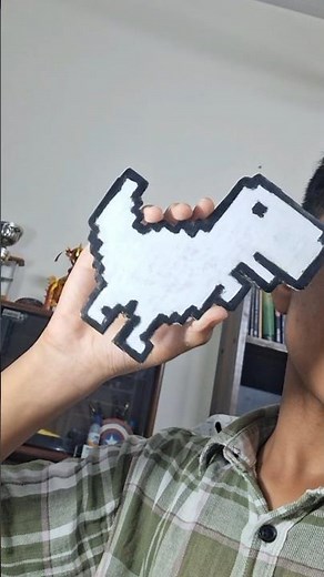 I Made Chrome Dino Game From Cardboard 🦖 | DIY Chrome Dinosaur