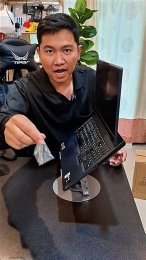 ขาตั้งแล็ปท็อป360องศา#ขาตั้งโน้ตบุ๊ก #ที่วางแล็ปท็อป #ขาตั้งโน้ตบุ๊กปรับระดับ #โต๊ะทำงาน #จัดโต๊ะคอม