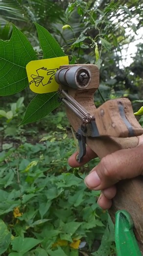 Slingshot with Fighter Jet Drawing