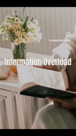 Cutting Through the Noise: Managing Information Overload #MindControl #Focus📚 #InformationOverload