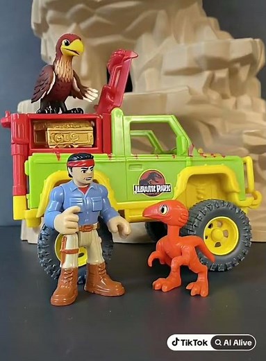🦖 Imaginext Jurassic Park Toys Come Alive 🎬 | A Roaring Adventure You Won’t Believe! 💫