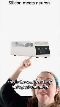 The “world’s first” biological computer: brain cells fused with silicon #stem #ai #futuretech