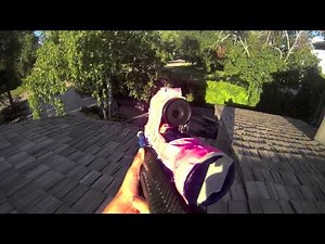 (HD 1080p) EPIC airsoft backyard war/battle