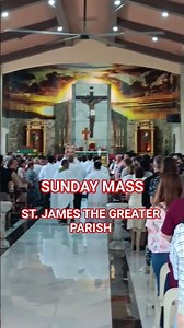Sunday Mass #catholicmass #saintjamesthegreater #prayer #sundaymass #catholicchurch #catholicfaith