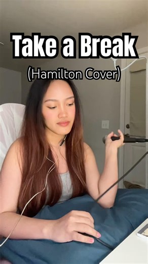 Take a break - Hamilton (cover) #musical #coversong #hamilton #theatre #sing