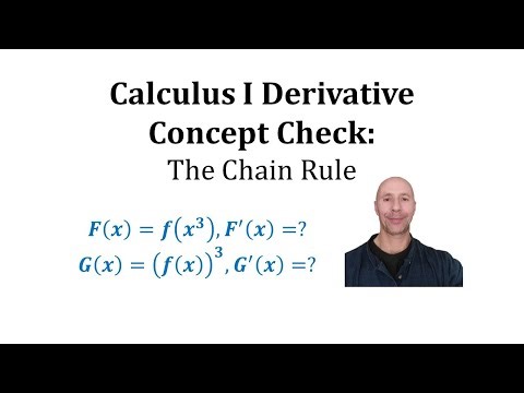 Derivative Review: Chain Rule Concept Check 2