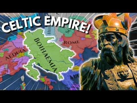 How I Created a CIVILIZED CELTIC EMPIRE from the BALTIC to ROME in Imperator Rome!