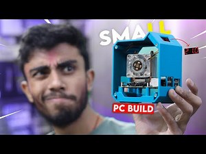 Smallest PC Build With Cabinet & Air Cooler Fan! ⚡️ Can we Run Games Over it!