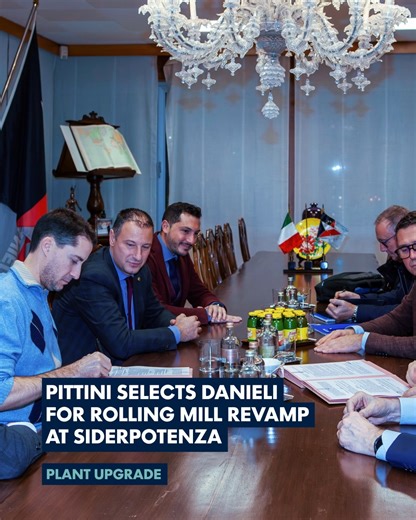 Danieli Group on Instagram: "Rolling greener, smarter, better 🌱 @gruppopittini has selected Danieli for the modernization of the rolling mill at its Siderpotenza plant in Potenza, Italy 📍 ⚙️ The revamp will include a new rolling mill featuring 20 SHS cartridge stands, bringing billet sizes up to 165 mm. 🌟 Next step? A spooler line for 2.5-t coils, with a future upgrade to 5-t coils for even greater efficiency. Hot start-up is scheduled for 2027. Full story, LINK IN BIO 🔗 #danieli #pittini #p