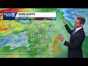 Wind & rain for southeast Wisconsin