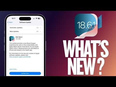 iOS 18.6.1 Released: Latest Features & Changes!
