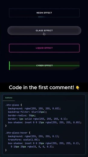 Pure CSS Button Magic | No JavaScript! 💻 #shorts