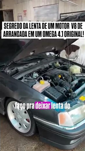 Have you ever seen an Omega 4.1 with a V8 engine sound? 🤔