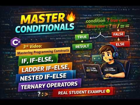 4. Mastering If-Else in C# 🔥 | Conditional Statements + Practical Example | TechTutorialWithDhasmana