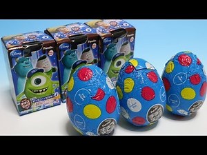 Disney Pixar Chocolate surprise eggs ディズニー ピクサー３ チョコエッグ 復刻版
