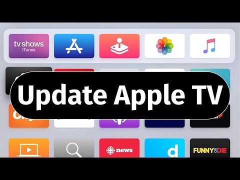 How to Update Apple TV 2020