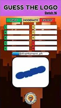 Can You GUESS All this 10 LOGOS? (Easy to Expert Levels) #brainchallenge