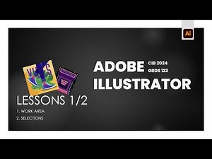 Adobe Illustrator Classroom in a book 2024 Lessons 1 and 2
