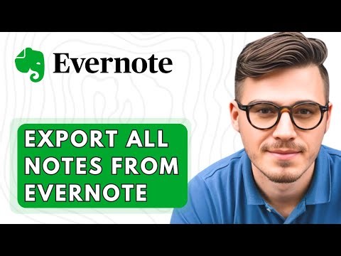 How To Export All Notes From Evernote [2026 Guide]