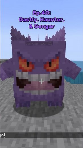 How to Catch Gengar in Cobblemon! #cobblemon #shorts