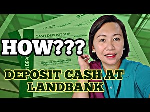HOW TO DEPOSIT CASH AT LANDBANK/PAANO NGA BA MAGDEPOSIT/KyleTj Vvlog