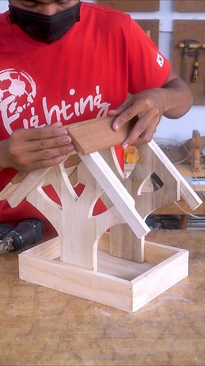 Build Amazing Birds House To Release Your Stress #birdshouse #relax #reelsinstagram #reelsUSA #reelsinstagram #reelsviral #reelsfypシ #reelsvideo #reels #reelsfb #reelsCANADA #octagonsjig #adorable #reels2023 #reelstrending #reelsfacebook #reelsusa #reelsindia #reelscanada #Trending #r | Woodworking Crafty