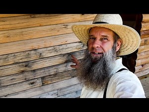 Is that MOLD on Mom's LOG HOME?!? day 55 plus garden visit