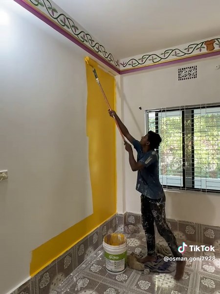 Master Wall Painting with Masking Tape Techniques