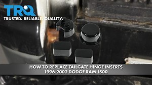 How to Replace Tailgate Hinge Inserts 1996-2002 Dodge RAM 1500