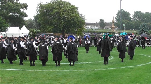 Toronto Police Pipe Band- Canada, with their Gr1 Friday Medley Selection at the World Pipe Band Championships back in 2017. | We Love Pipe Bands