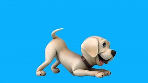 Fun 3d Cartoon Brown Labrador Retriever Stock Footage SBV-347615869 - Storyblocks