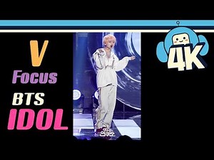 [4K & Focus Cam] BTS - IDOL (V Focus) @Show! Music Core 20180908