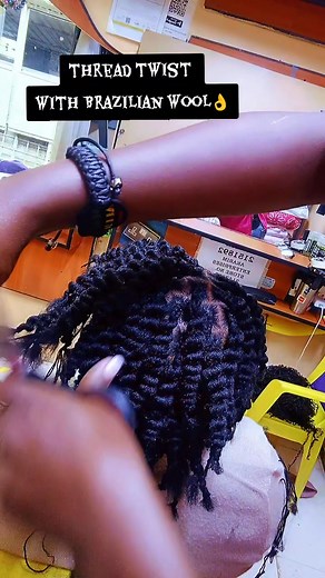 Let's do this thread twist with Brazilian wool,imajin #,thread,washing,same size @only2,000 🤷 we located pale Nairobi west,kosa uchekwe😁😁 ☎️0721.311.092🇰🇪 | Ivone Mary