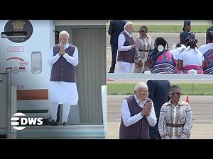 GRAND WELCOME: PM Modi’s Historic Arrival in South Africa | G20 Summit 2025 Highlights | AQ1Z